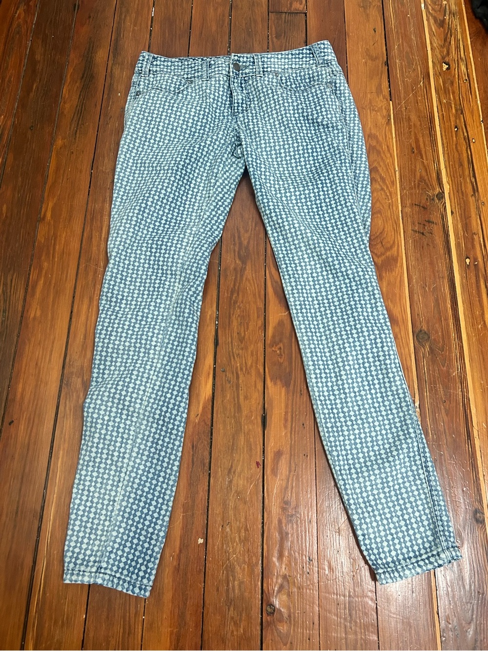 Free-people Women's Blue and Grey Jeans